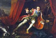 unknow artist David Garrick as Richard III in Colley Cibber's adaptation of the William Shakespeare play Spain oil painting artist